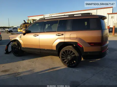 5NMP5DGL5RH067147 — 2024 Hyundai Santa FE, Передний левый, фото до ремонта