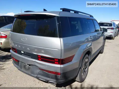 5NMP24GL0TH185400 — 2026 Hyundai Santa FE, Сзади, фото до ремонта