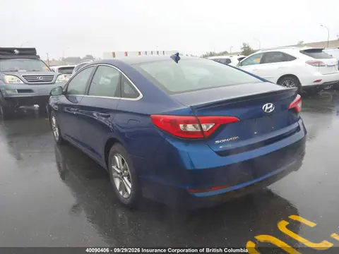 2017 Hyundai Sonata 2.4l Gl VIN 5NPE24AFXHH534552 фото 3
