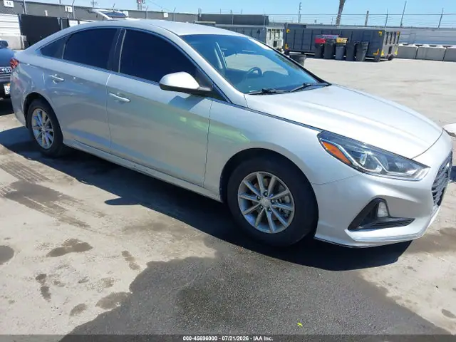 5NPE24AA5KH801642 — 2019 Hyundai Sonata ECO, Угон (Theft), фото до ремонта