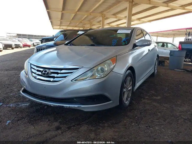 5NPEB4AC2EH908170 — 2014 Hyundai Sonata GLS, фото 2 с аукциона IAAI 13.10.2026, Естественный износ