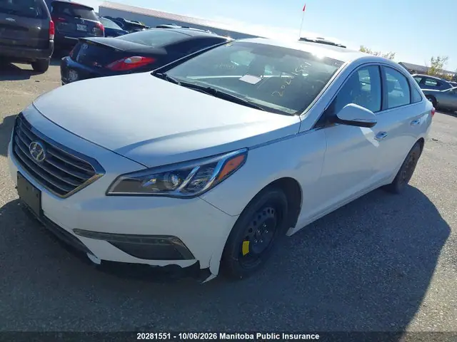 2017 Hyundai SONATA GLS VIN 5NPE24AF6HH440605 фото 2