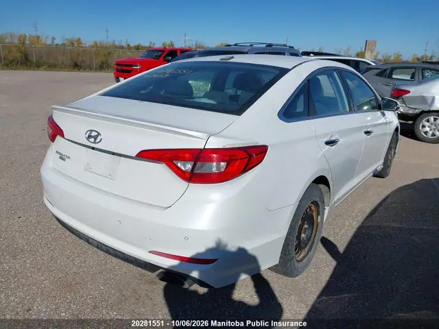 2017 Hyundai SONATA GLS VIN 5NPE24AF6HH440605 фото 4