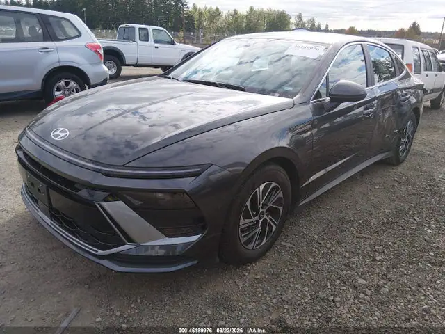 KMHL24JJ5TA165655 — 2026 Hyundai Sonata Hybrid Blue, фото 2 с аукциона IAAI 30.09.2026, Левый бок