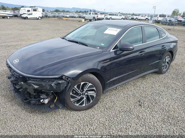 KMHL24JJXTA148060 — 2026 Hyundai Sonata Hybrid Blue, фото 2 с аукциона IAAI 30.09.2026, Передняя часть