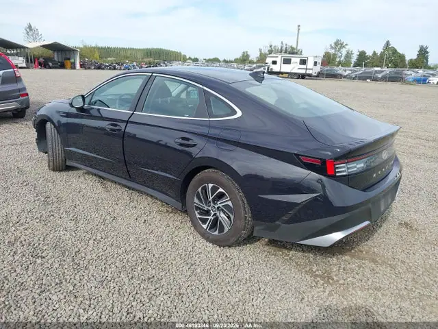 KMHL24JJXTA148060 — 2026 Hyundai Sonata Hybrid Blue, фото 3 с аукциона IAAI 30.09.2026, Передняя часть