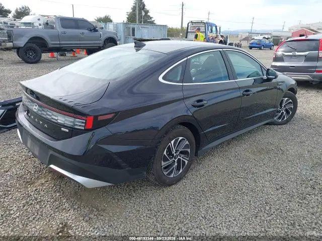 KMHL24JJXTA148060 — 2026 Hyundai Sonata Hybrid Blue, фото 4 с аукциона IAAI 30.09.2026, Передняя часть