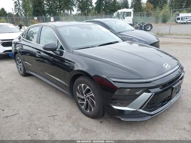 KMHL24JJ4TA153870 — 2026 Hyundai Sonata Hybrid Blue, Задняя часть (Rear), фото до ремонта