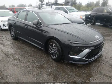 KMHL24JJ6TA168287 — 2026 Hyundai Sonata Hybrid Blue, Передняя часть слева (Left Front), фото до ремонта