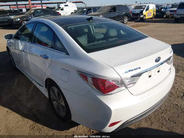 2015 Hyundai Sonata Hybrid Limited VIN KMHEC4A47FA136128 фото 3
