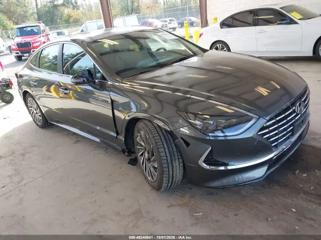 KMHL54JJ6PA054660 — 2023 Hyundai Sonata Hybrid Limited, Передняя часть справа (Right Front), фото до ремонта