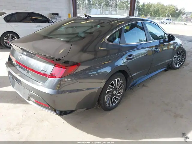 KMHL54JJ6PA054660 — 2023 Hyundai Sonata Hybrid Limited, фото 4 с аукциона IAAI 14.10.2026, Передняя часть справа