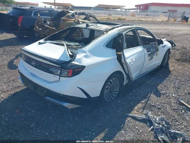 2025 Hyundai Sonata Hybrid Limited VIN KMHL54JJ5SA121371 фото 4