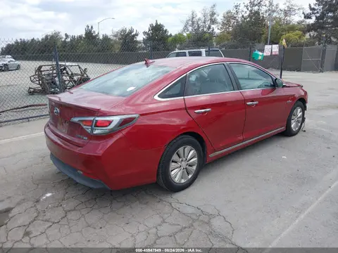 2016 Hyundai Sonata Hybrid Se VIN KMHE24L11GA027820 фото 4