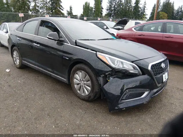 KMHE24L13GA036597 — 2016 Hyundai Sonata Hybrid SE, Изъят кредитором (Repossession), фото до ремонта