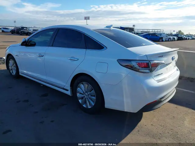 2017 Hyundai Sonata Hybrid Se VIN KMHE24L33HA064838 фото 3