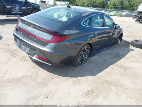 2022 Hyundai Sonata Hybrid Sel VIN KMHL34JJ6NA046707 фото 4