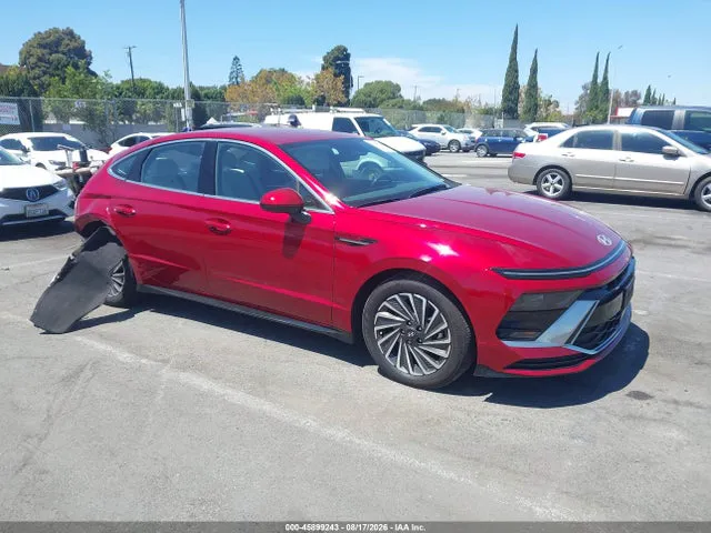 2025 Hyundai Sonata Hybrid Sel VIN KMHL34JJXSA107200 фото 1