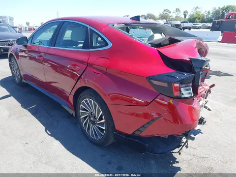 2025 Hyundai Sonata Hybrid Sel VIN KMHL34JJXSA107200 фото 3