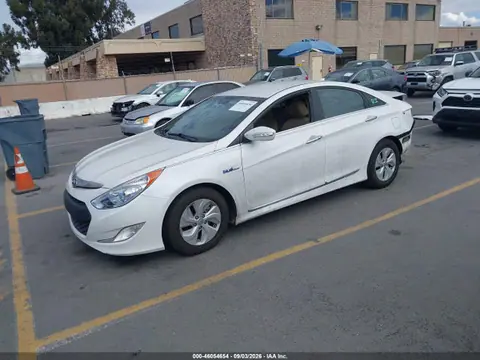 2014 Hyundai SONATA HYBRID VIN KMHEC4A42EA108221 фото 2