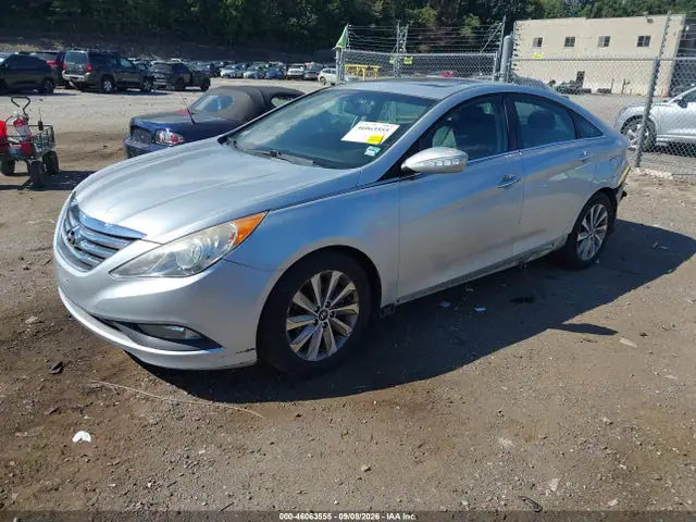 5NPEC4AB6EH937711 — 2014 Hyundai Sonata Limited 2.0T, фото 2 с аукциона IAAI 02.10.2026, Задняя часть