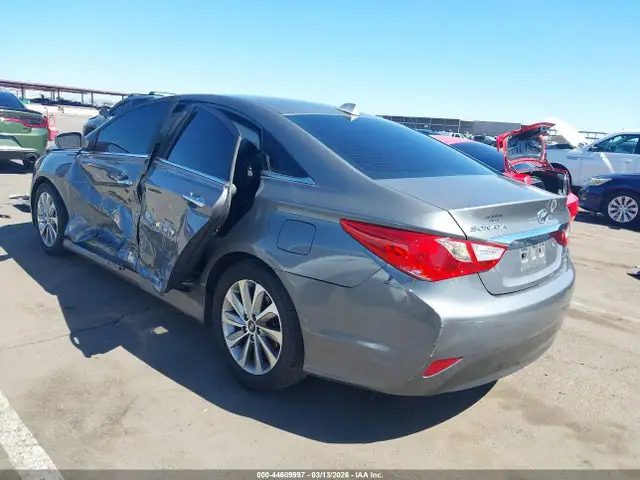 5NPEC4AC8EH926976 — 2014 Hyundai Sonata Limited, фото 3 с аукциона IAAI 13.10.2026, Левый бок