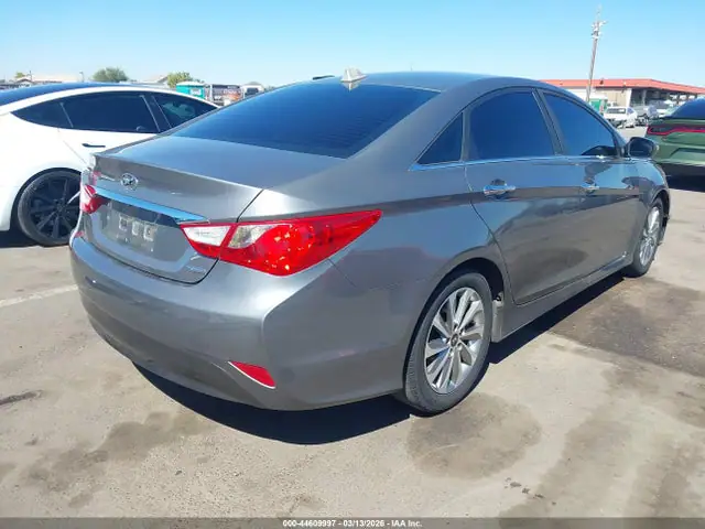 5NPEC4AC8EH926976 — 2014 Hyundai Sonata Limited, фото 4 с аукциона IAAI 13.10.2026, Левый бок