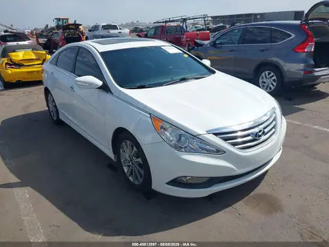 5NPEC4AC2EH906691 — 2014 Hyundai Sonata Limited, Левый бок (Left Side), фото до ремонта