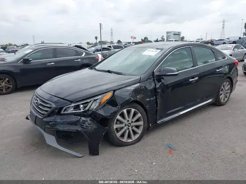2017 Hyundai Sonata Limited VIN 5NPE34AF0HH570957 фото 2