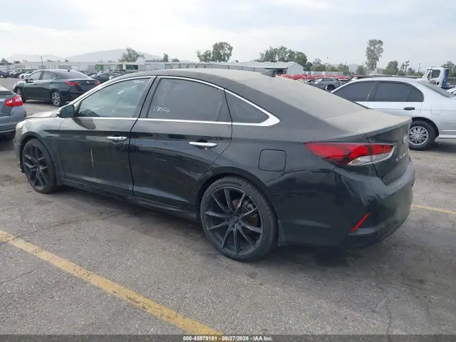5NPE34AF7JH614040 — 2018 Hyundai Sonata Limited, фото 3 с аукциона IAAI 29.09.2026, Передняя часть