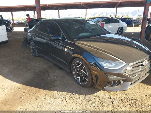 2022 Hyundai Sonata N Line VIN 5NPEK4JC1NH148149 фото 1