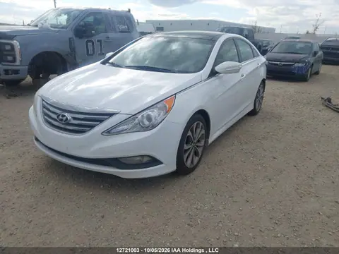 2014 Hyundai SONATA SE VIN 5NPEC4AC8EH920966 фото 2