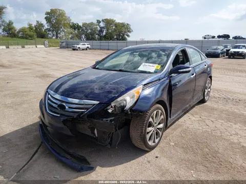 2014 Hyundai SONATA SE VIN 5NPEC4AC1EH851523 фото 2