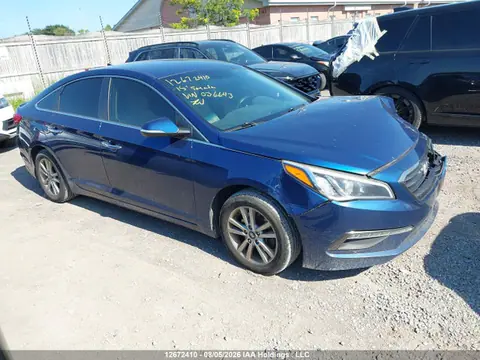 5NPE24AF3FH036643 — 2015 Hyundai Sonata SE, Передняя часть (Front), фото до ремонта