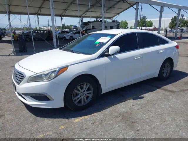 2015 Hyundai SONATA SE VIN 5NPE24AF5FH169338 фото 2