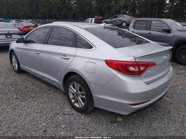 5NPE24AF2FH219547 — 2015 Hyundai Sonata SE, фото 3 с аукциона IAAI 14.10.2026, Угон