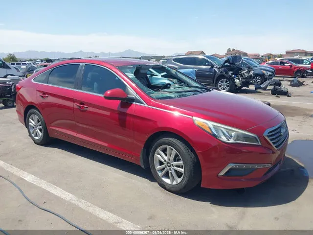 2015 Hyundai SONATA SE VIN 5NPE24AF1FH060133 фото 1