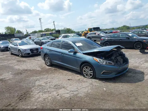 5NPE24AF8FH121929 — 2015 Hyundai Sonata SE, Передняя часть (Front End), фото до ремонта