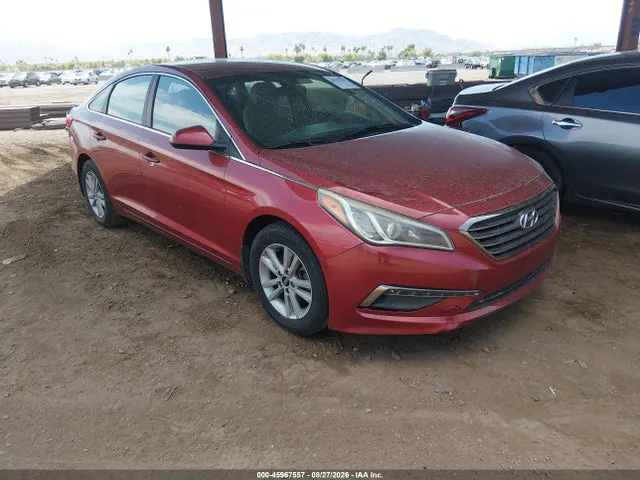 2015 Hyundai SONATA SE VIN 5NPE24AF7FH100604 фото 1