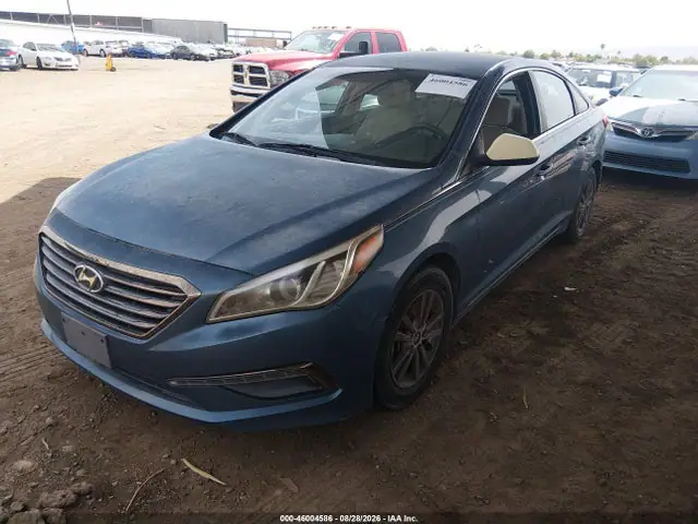 5NPE24AF4FH118610 — 2015 Hyundai Sonata SE, фото 2 с аукциона IAAI 13.10.2026, Естественный износ