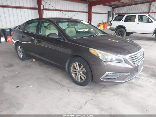 2015 Hyundai SONATA SE VIN 5NPE24AF9FH041605 фото 1