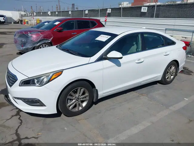 5NPE24AF7FH179952 — 2015 Hyundai Sonata SE, фото 2 с аукциона IAAI 14.10.2026, Угон