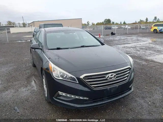 5NPE24AF3GH281511 — 2016 Hyundai Sonata SE, Задняя часть (Rear), фото до ремонта