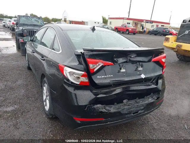 5NPE24AF3GH281511 — 2016 Hyundai Sonata SE, фото 3 с аукциона IAAI 14.10.2026, Задняя часть