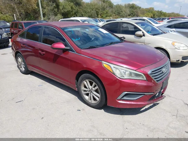 2016 Hyundai SONATA SE VIN 5NPE24AFXGH271736 фото 1