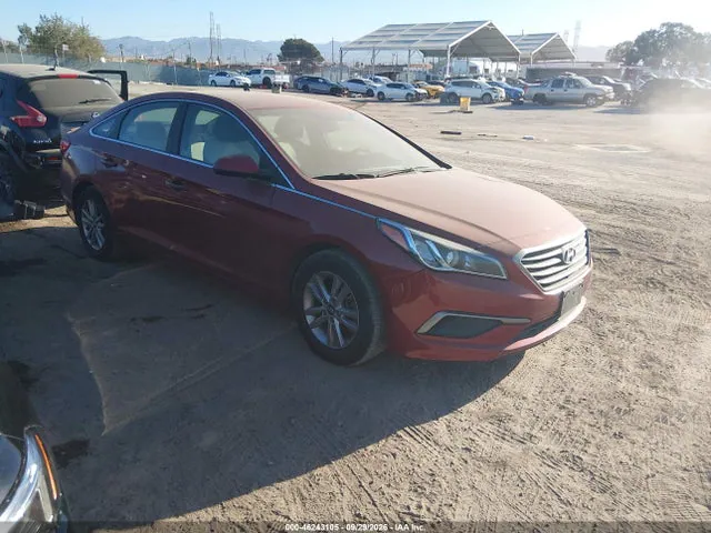 2016 Hyundai SONATA SE VIN 5NPE24AFXGH335385 фото 1