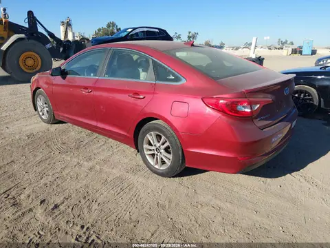 2016 Hyundai SONATA SE VIN 5NPE24AFXGH335385 фото 3