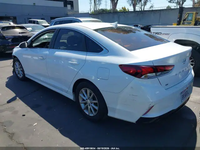 5NPE24AF6JH699584 — 2018 Hyundai Sonata SE, фото 3 с аукциона IAAI 30.09.2026, Передняя часть слева