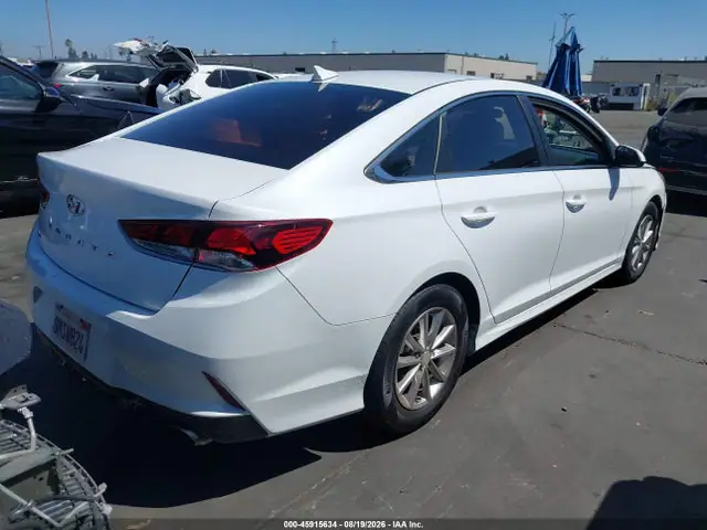 5NPE24AF6JH699584 — 2018 Hyundai Sonata SE, фото 4 с аукциона IAAI 30.09.2026, Передняя часть слева