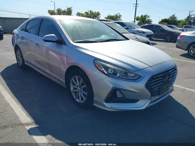 5NPE24AF7JH701214 — 2018 Hyundai Sonata SE, Задняя часть (Rear), фото до ремонта